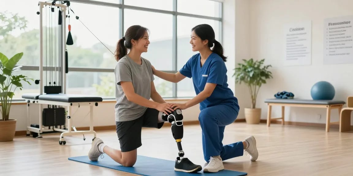 login DRAGON222 assisting an individual in rehabilitation therapy for mobility support.