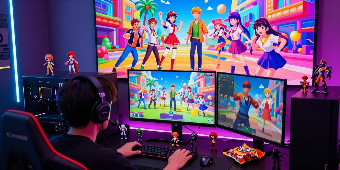 Explore engaging hentai games with vibrant characters and interactive scenes.