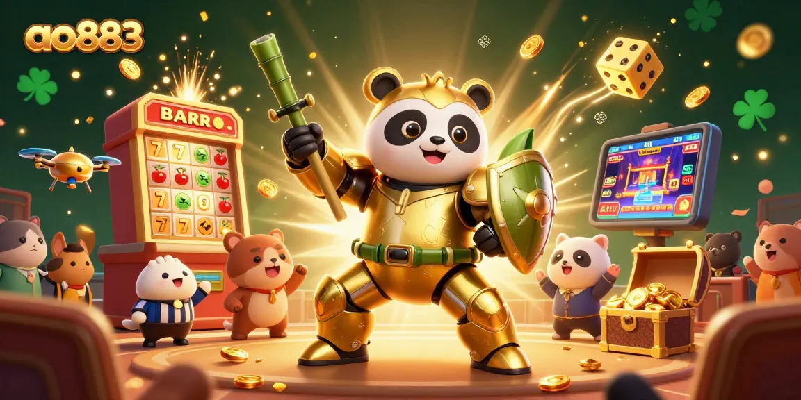 Experience thrilling gameplay at ao883 with colorful slots and gold-filled treasures.