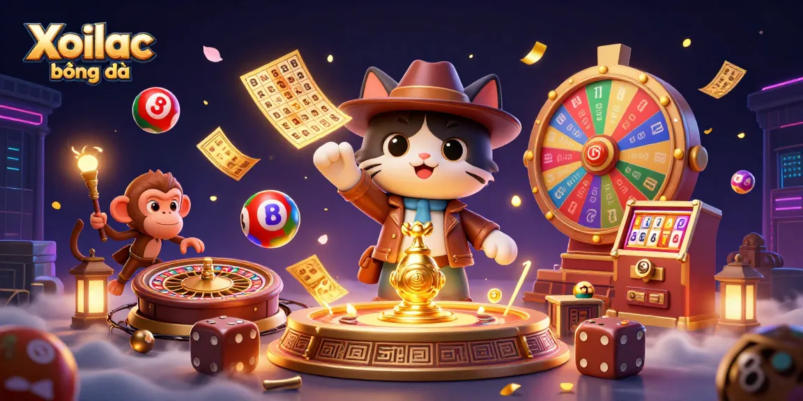 Experience thrilling adventures with Xoilac bóng đá as a cartoon archaeologist discovers golden casino artifacts.
